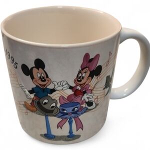 1995 Disney Mug Christmas Collection Limited Edition Mickey Minnie